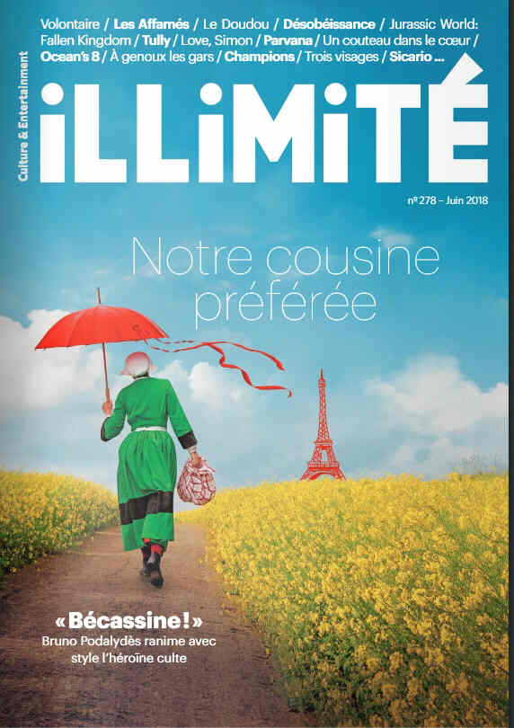 ILLIMITE magazine side cover Issue 278  June 2018