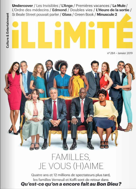 ILLIMITE magazine side cover Issue 284  January 2019