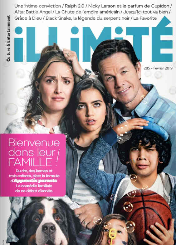 ILLIMITE magazine side cover Issue 285  February 2019