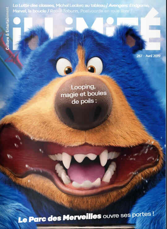 ILLIMITE magazine side cover Issue 287  April 2019