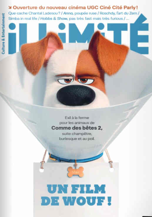 ILLIMITE magazine side cover Issue 290  July-August 2019