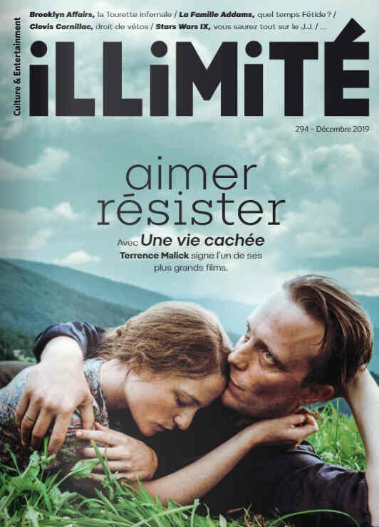 ILLIMITE magazine side cover Issue 294  December 2019