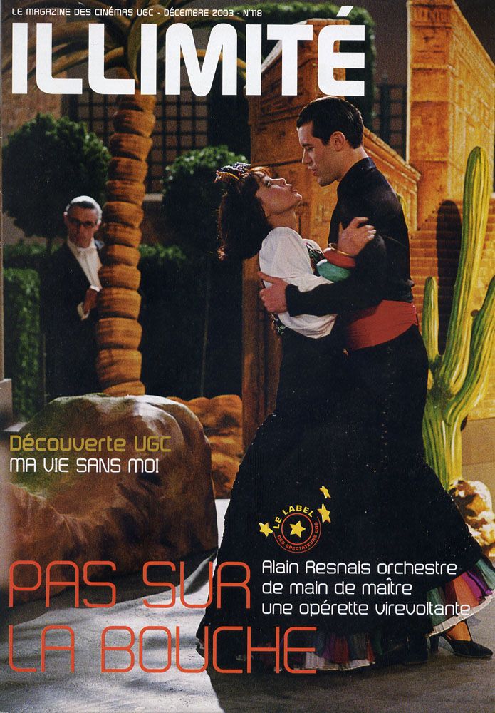 ILLIMITE magazine side cover Issue 118 December 2003