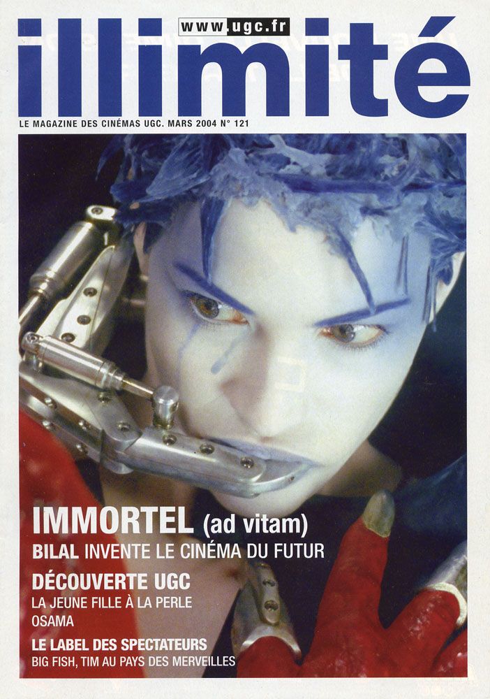 ILLIMITE magazine side cover Issue 121 March 2004