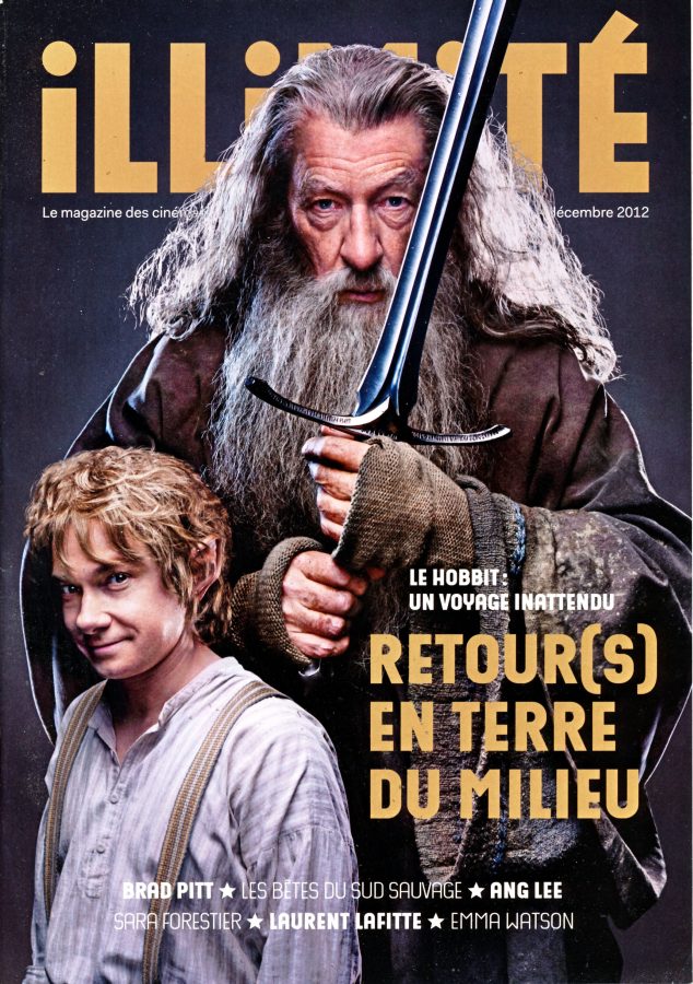 ILLIMITE magazine side cover Issue 217 December 2012