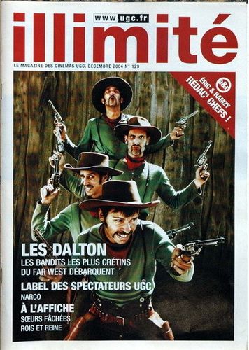ILLIMITE magazine side cover Issue 129 December 2004