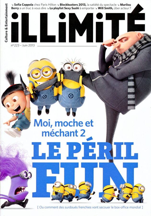 ILLIMITE magazine side cover Issue 223 June 2013