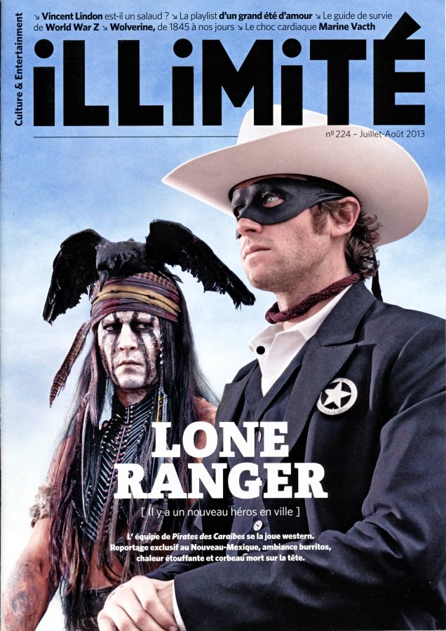 ILLIMITE magazine side cover Issue 224 July/August 2013