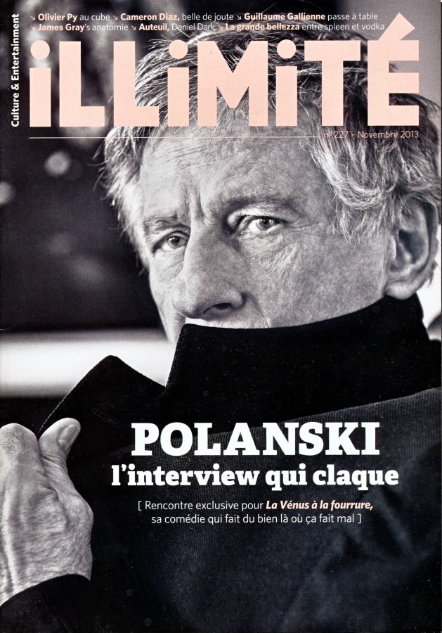 ILLIMITE magazine side cover Issue 227 November 2013