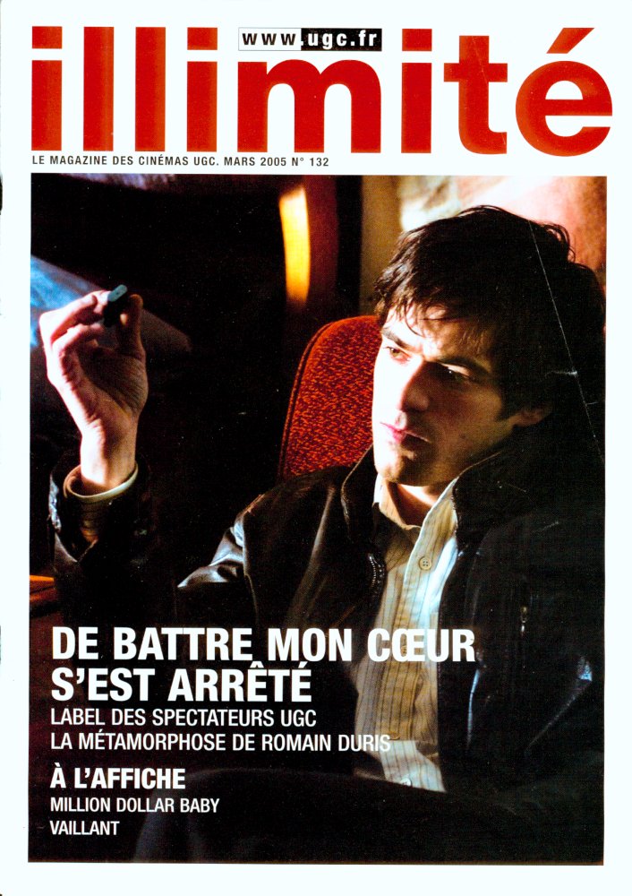 ILLIMITE magazine side cover Issue 132 March 2005