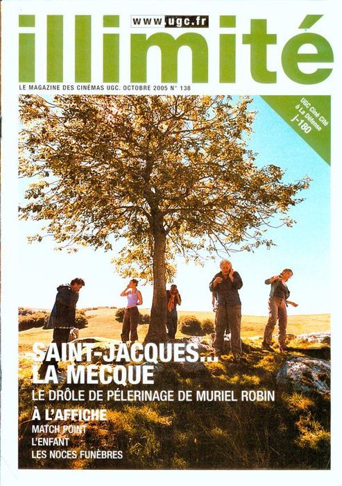 ILLIMITE magazine side cover Issue 138 October 2005