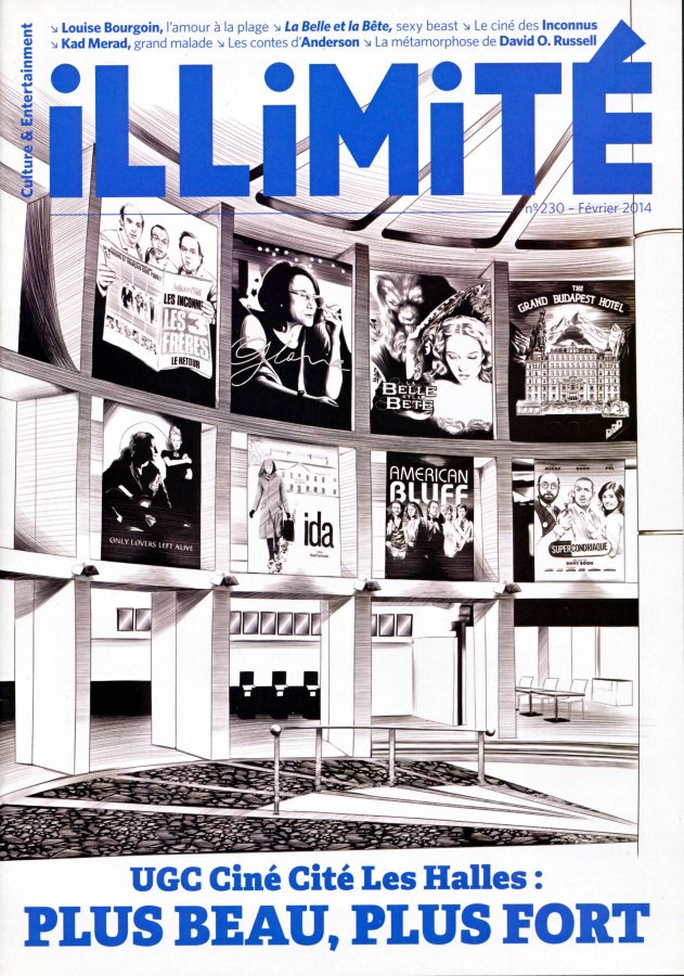 ILLIMITE magazine side cover Issue 230 February 2014