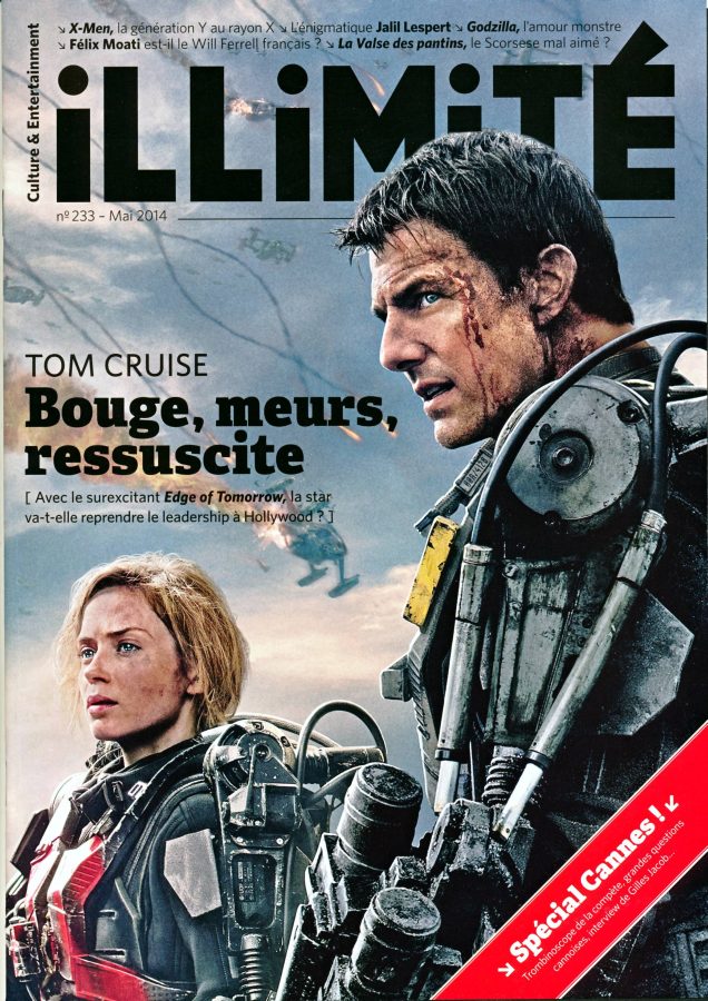ILLIMITE magazine side cover Issue 233 May 2014