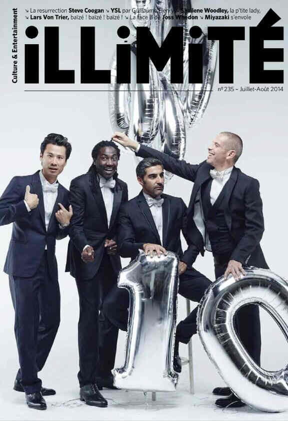 ILLIMITE magazine side cover Issue 235 July/August 2014
