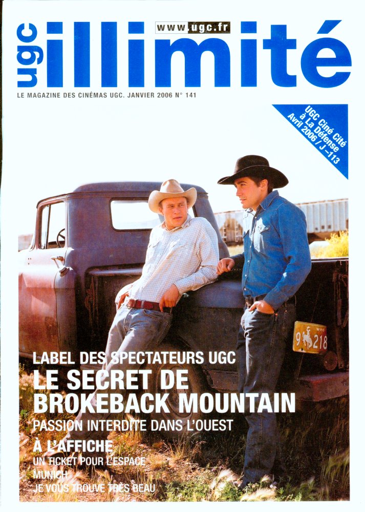 ILLIMITE magazine side cover Issue 141 January 2006