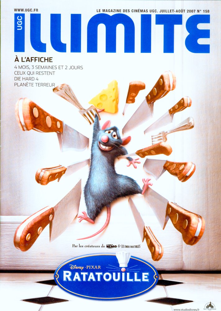 ILLIMITE magazine side cover Issue 158 July/August 2007