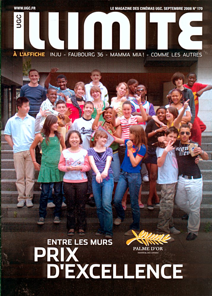 ILLIMITE magazine side cover Issue 170 September 2008