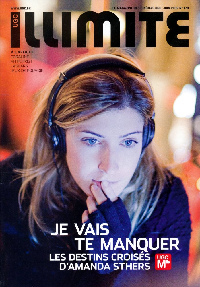ILLIMITE magazine side cover Issue 179 June 2009