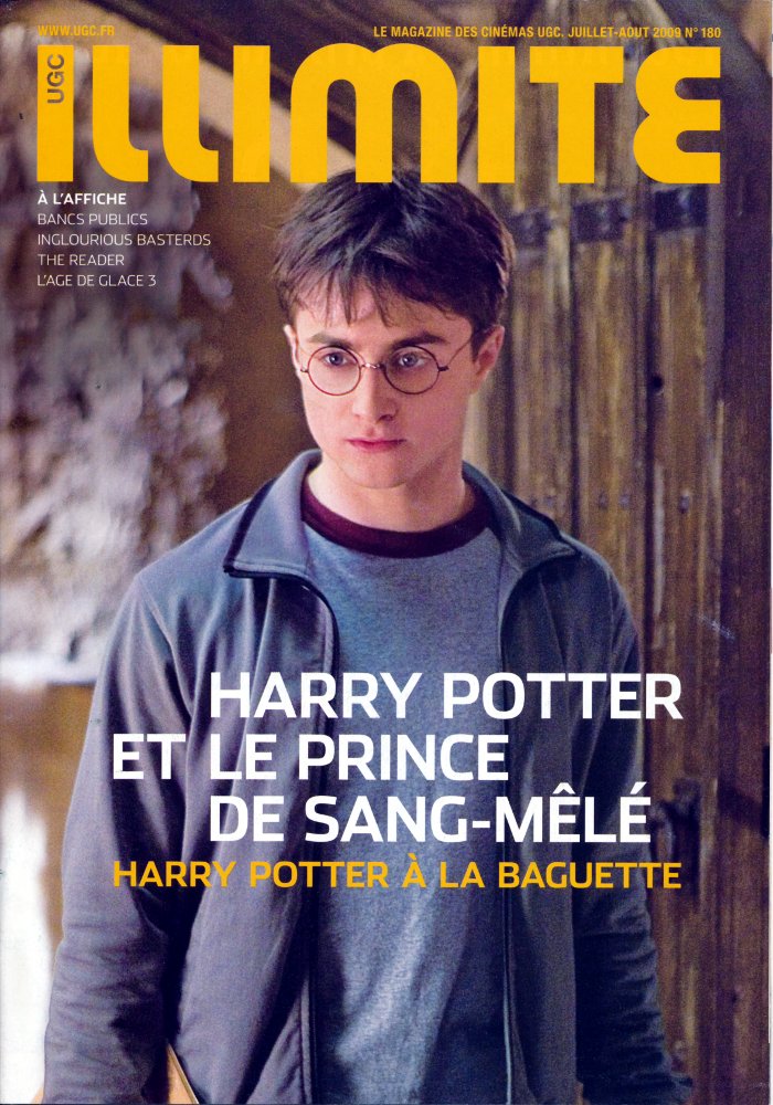 ILLIMITE magazine side cover Issue 180 July/August 2009