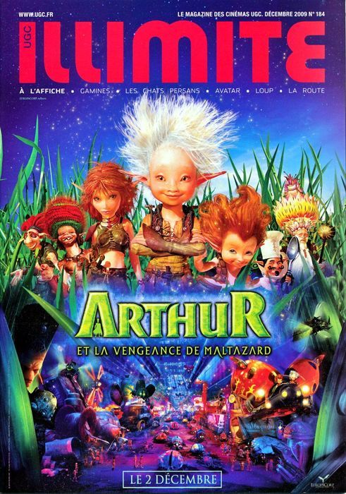 ILLIMITE magazine side cover Issue 184 December 2009