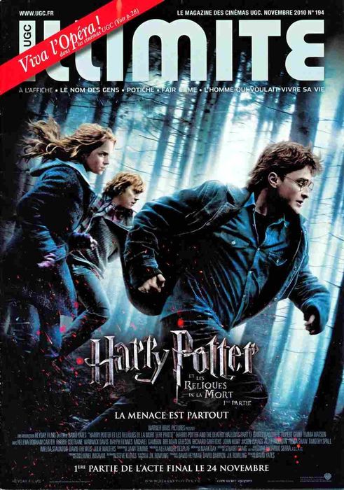 ILLIMITE magazine side cover Issue 194 November 2010