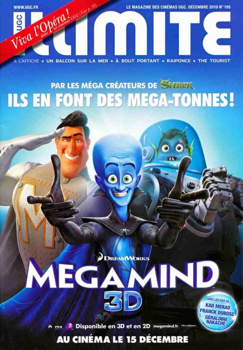 ILLIMITE magazine side cover Issue 195 December 2010