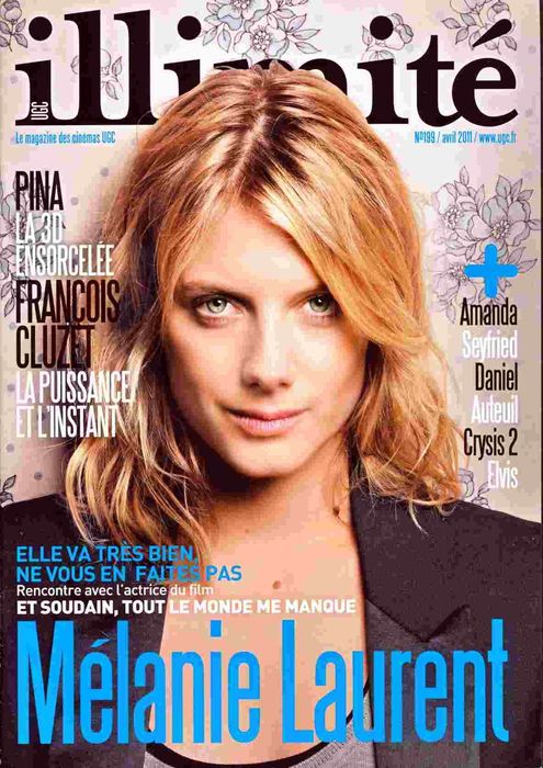 ILLIMITE magazine side cover Issue 199 April 2011