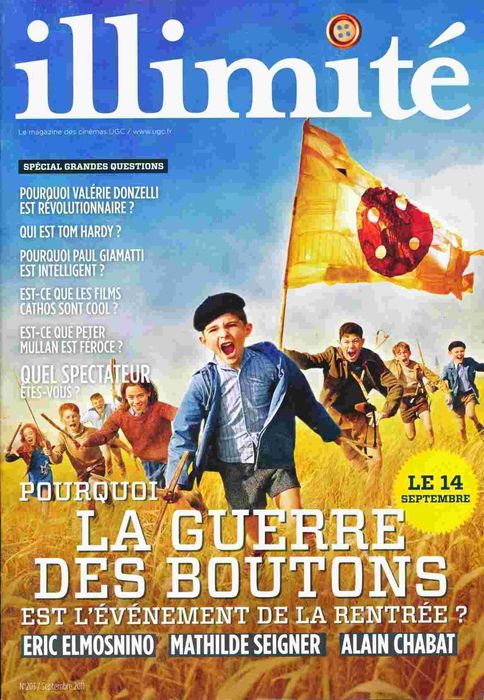 ILLIMITE magazine side cover Issue 203 September 2011