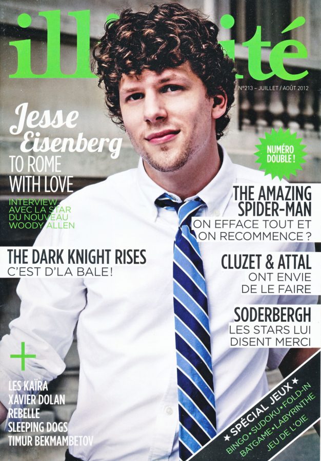 ILLIMITE magazine side cover Issue 213 July/August 2012