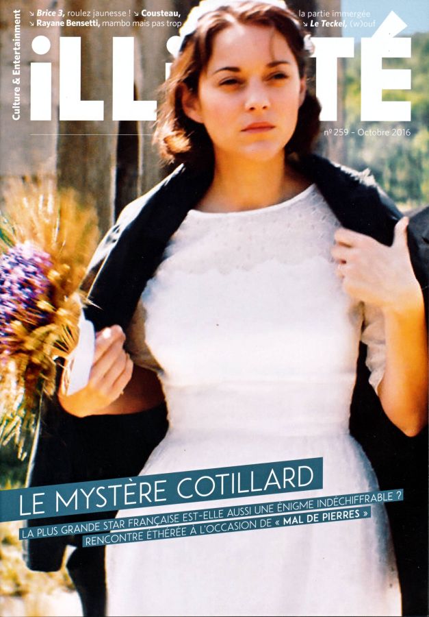 ILLIMITE magazine side cover Issue 259 October 2016