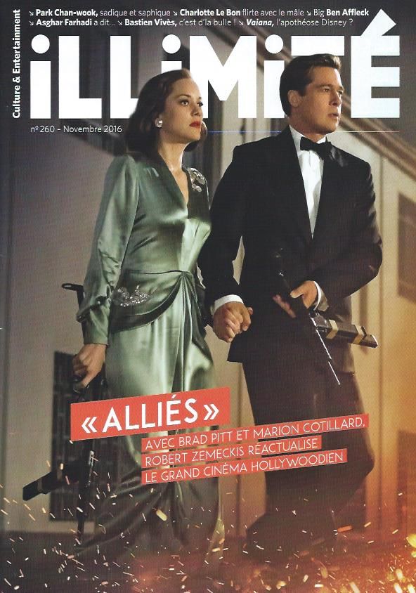 ILLIMITE magazine side cover Issue 260 November 2016