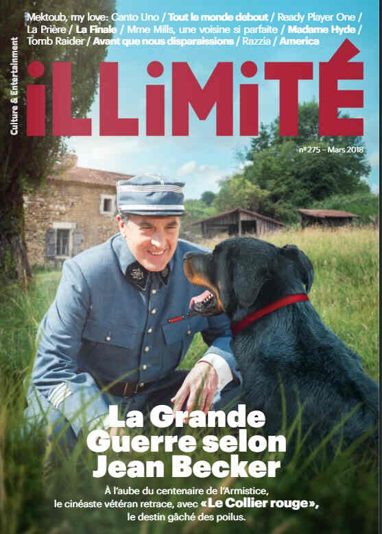 ILLIMITE magazine side cover Issue 275  March 2018