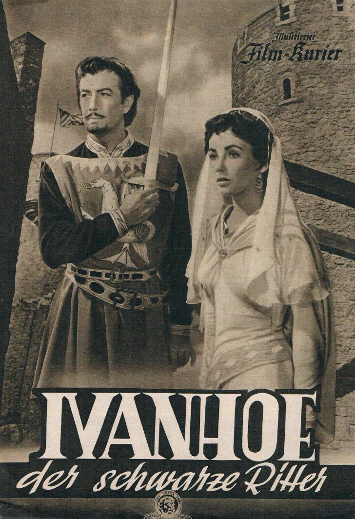 ILLUSTRIERTER FILM-KURIER (At) magazine side cover Issue 1506   1953