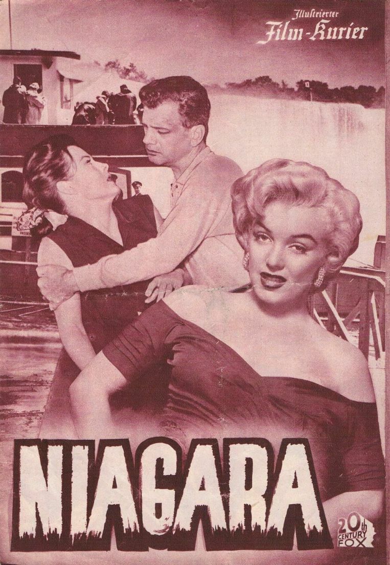 ILLUSTRIERTER FILM-KURIER (At) magazine side cover Issue 1738   1954