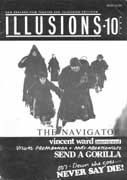 ILLUSIONS magazine side cover Issue 10 March 1989
