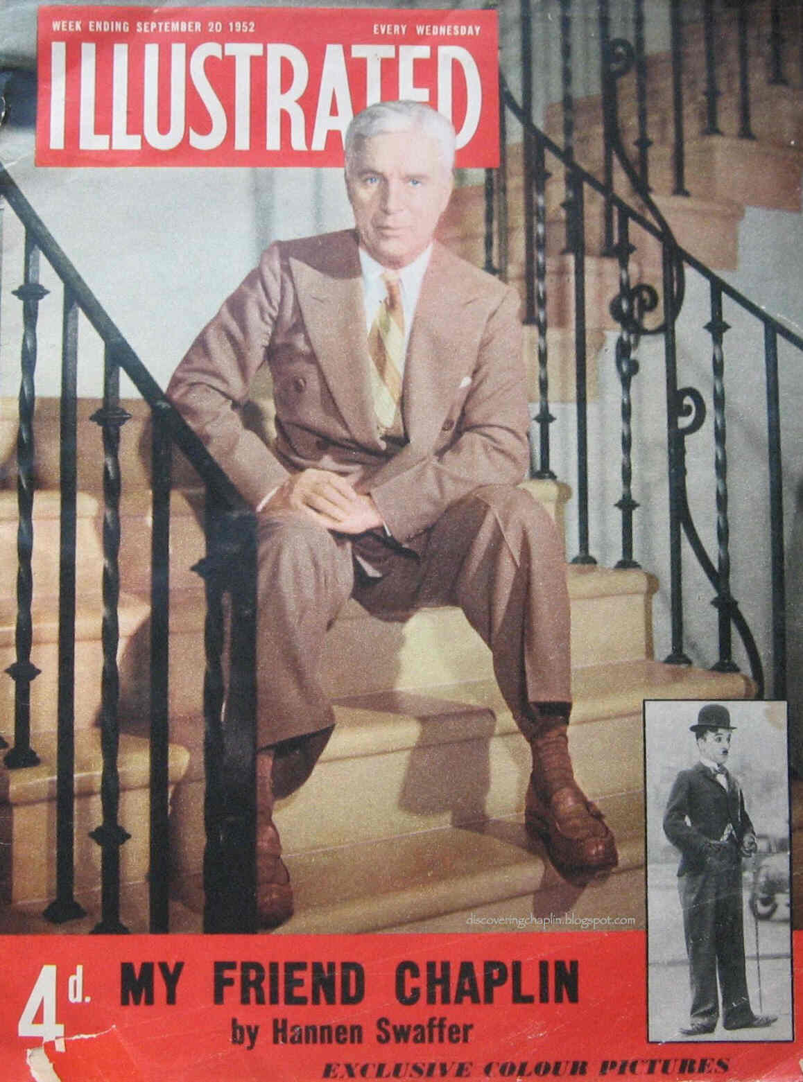 ILLUSTRATED magazine side cover 20 September 1952