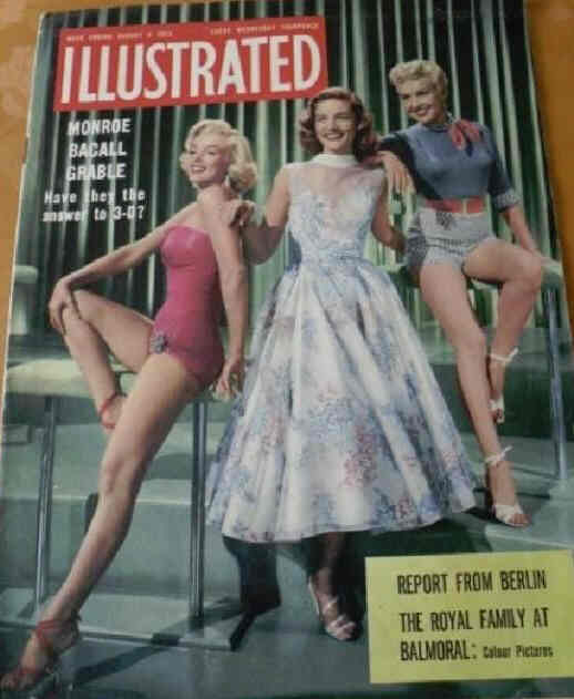ILLUSTRATED magazine side cover 8 August 1953