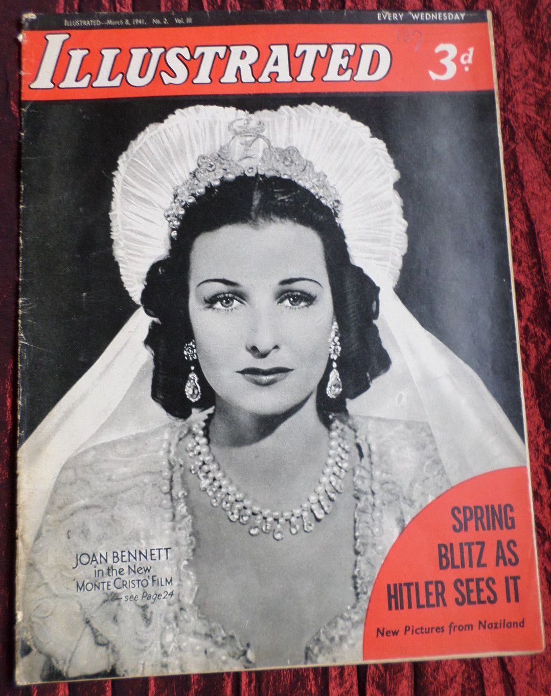 ILLUSTRATED magazine side cover 8 March 1941