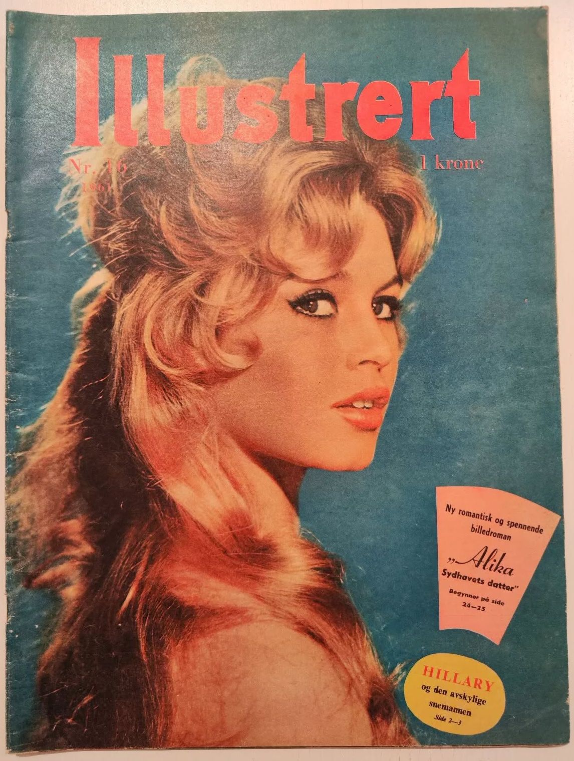 ILLUSTRERT magazine side cover   1961