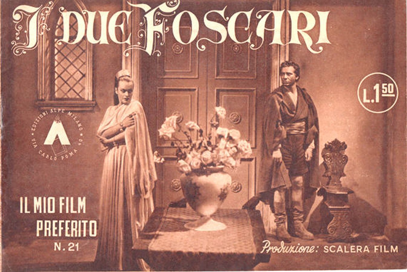 MIO FILM PREFERITO | IL magazine side cover Issue 21   1942