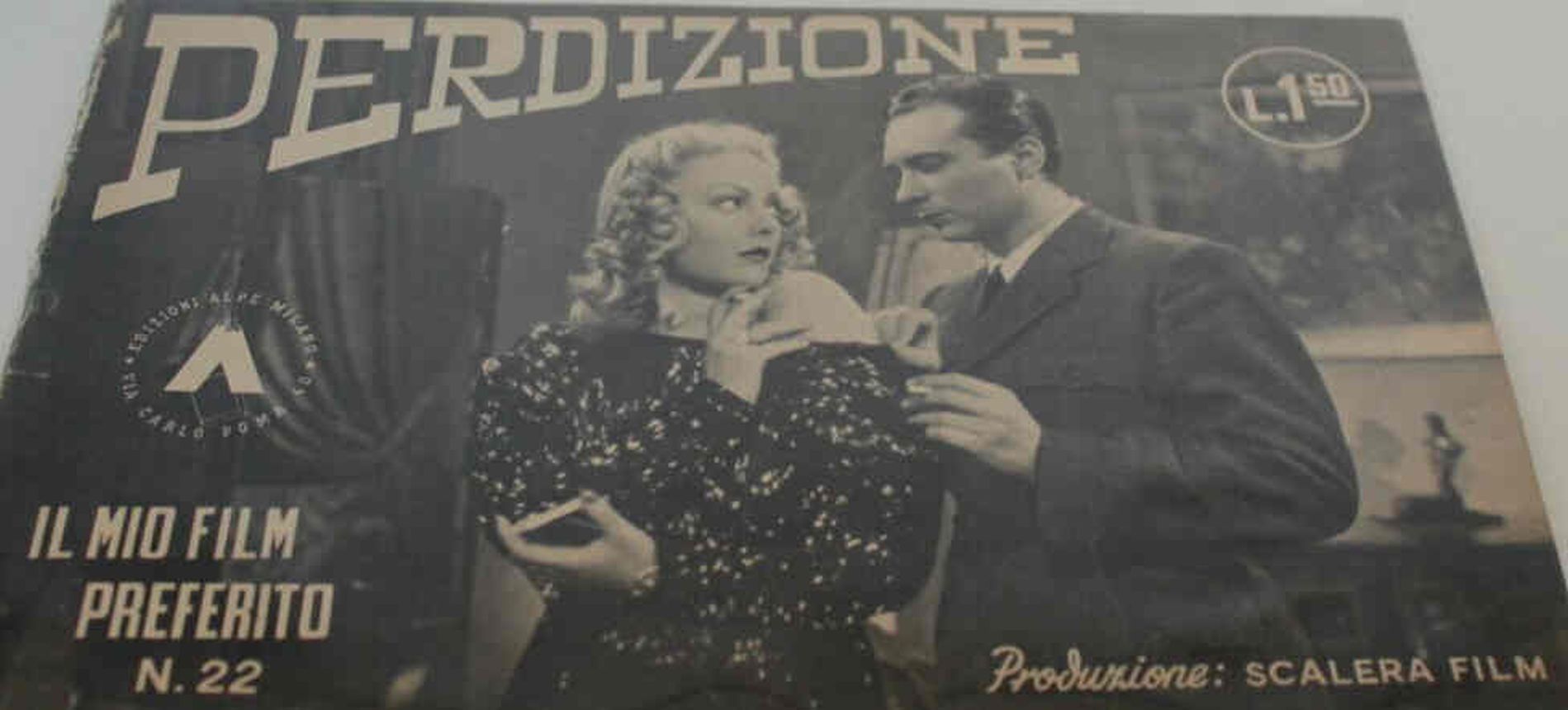 MIO FILM PREFERITO | IL magazine side cover Issue 22   1942