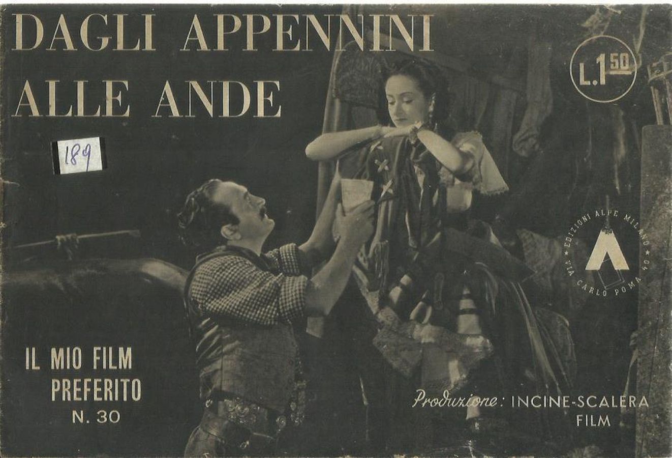 MIO FILM PREFERITO | IL magazine side cover Issue 30   1942