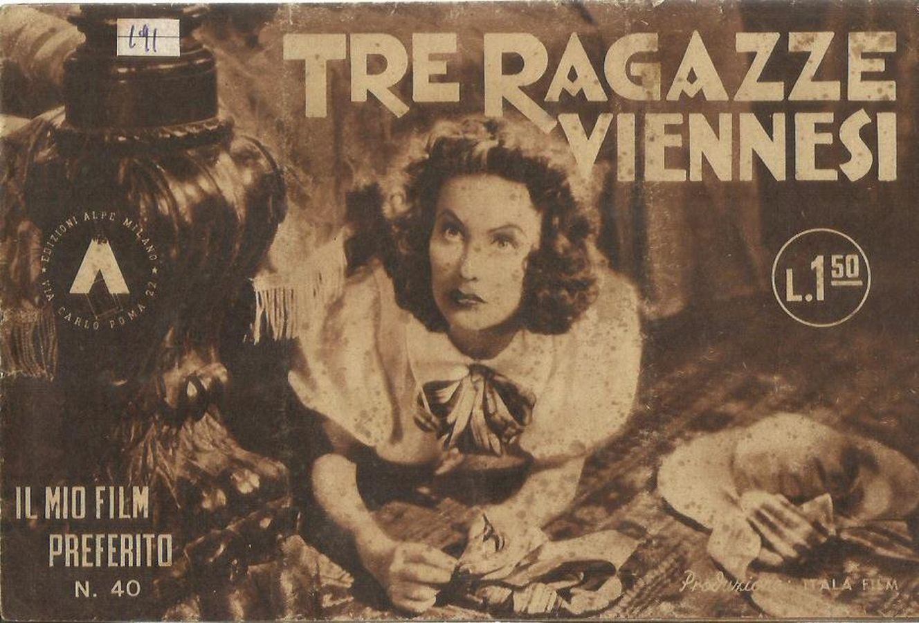 MIO FILM PREFERITO | IL magazine side cover Issue 40   1942