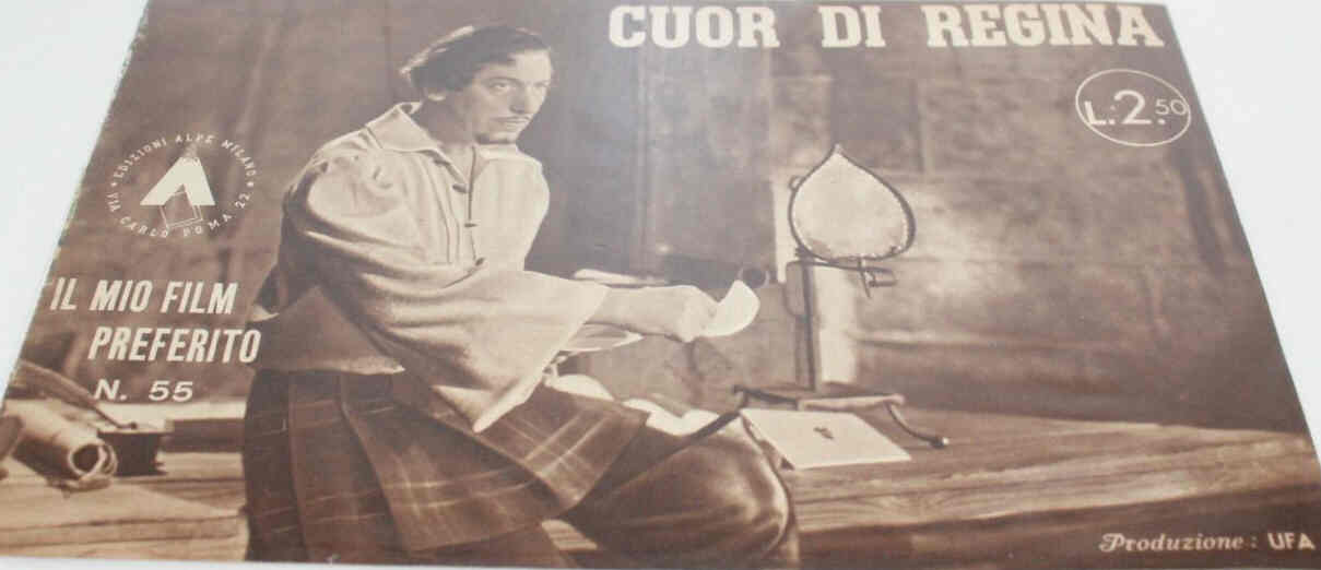 MIO FILM PREFERITO | IL magazine side cover Issue 55   1942