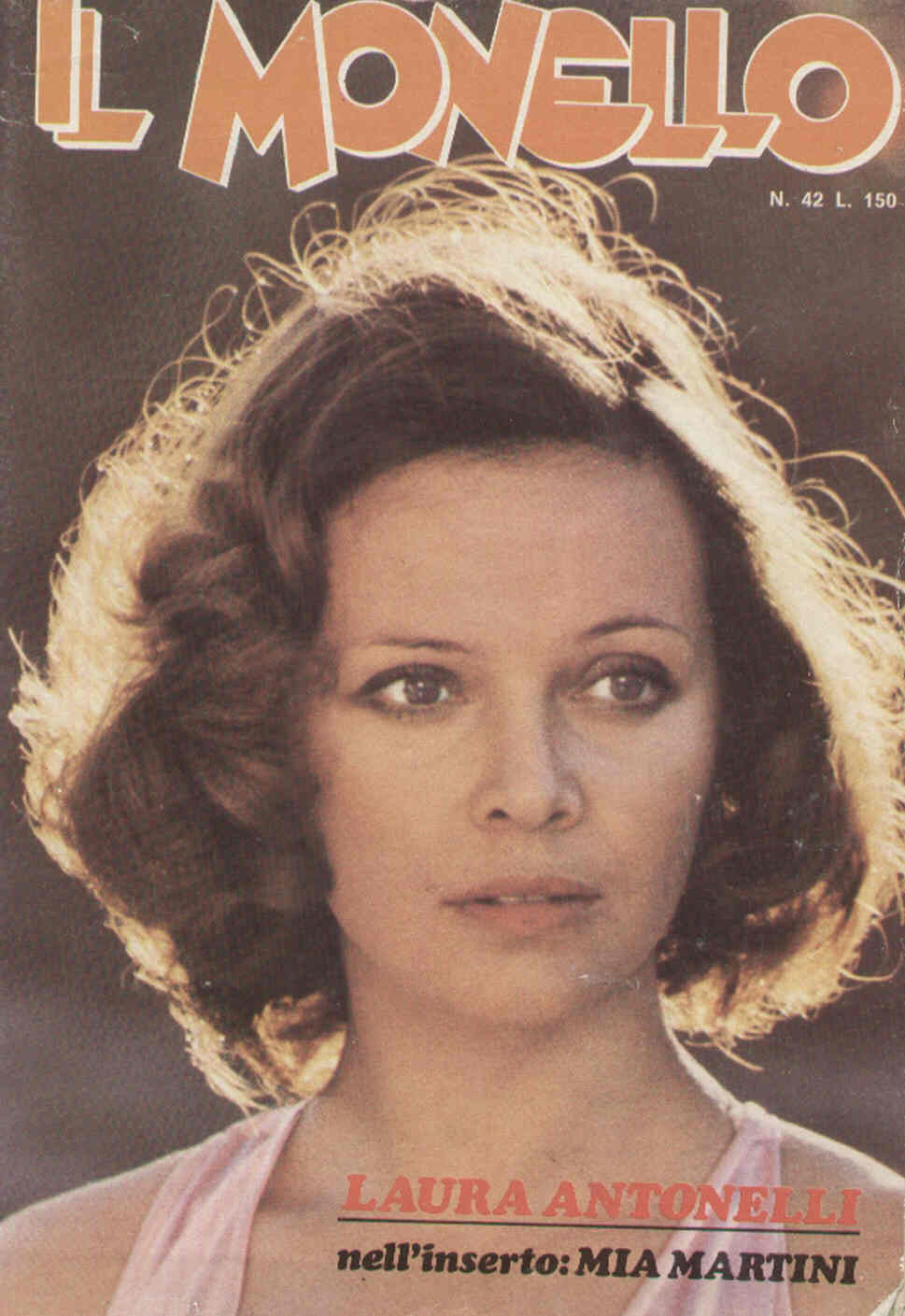 IL MONELLO magazine side cover Issue 42 18 October 1973