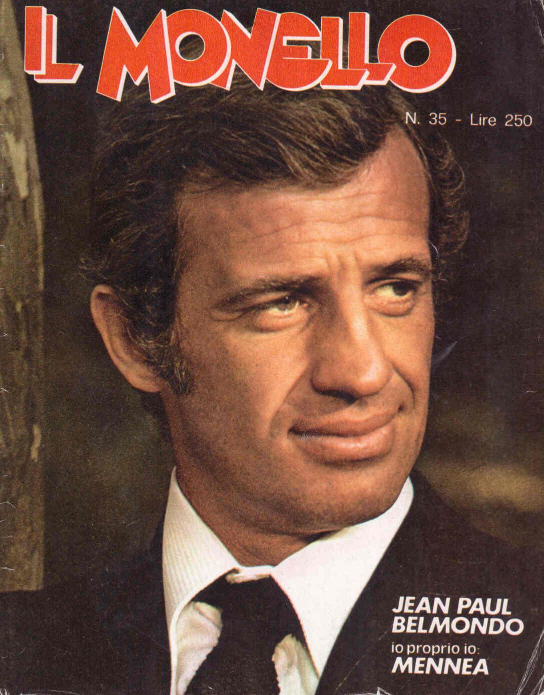 IL MONELLO magazine side cover Issue 35 29 August 1974