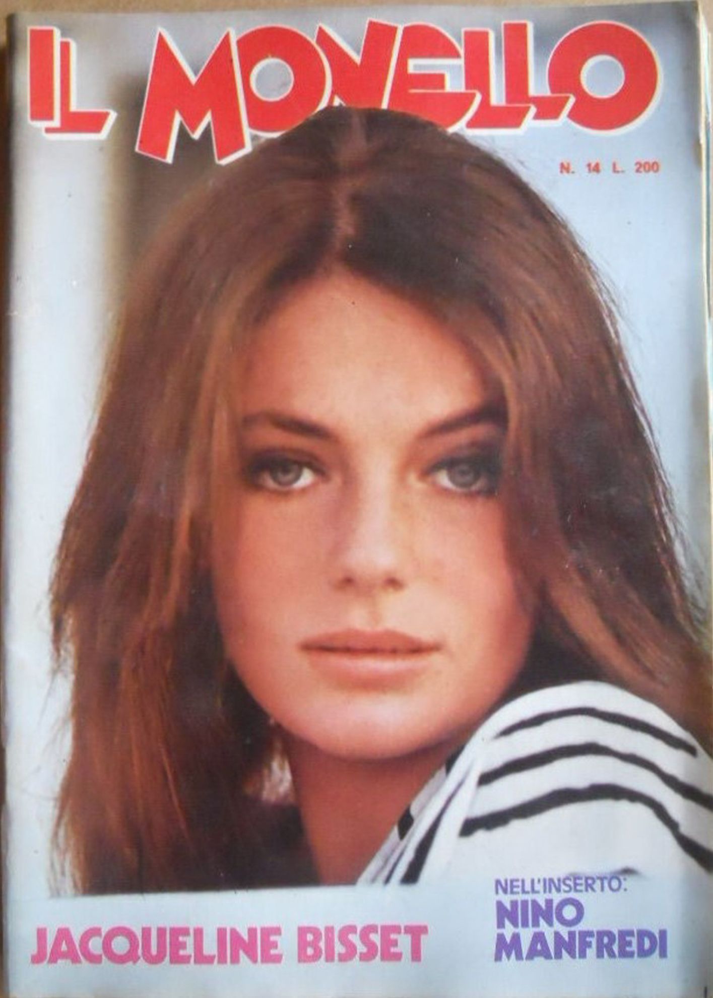 IL MONELLO magazine side cover Issue 14  1974