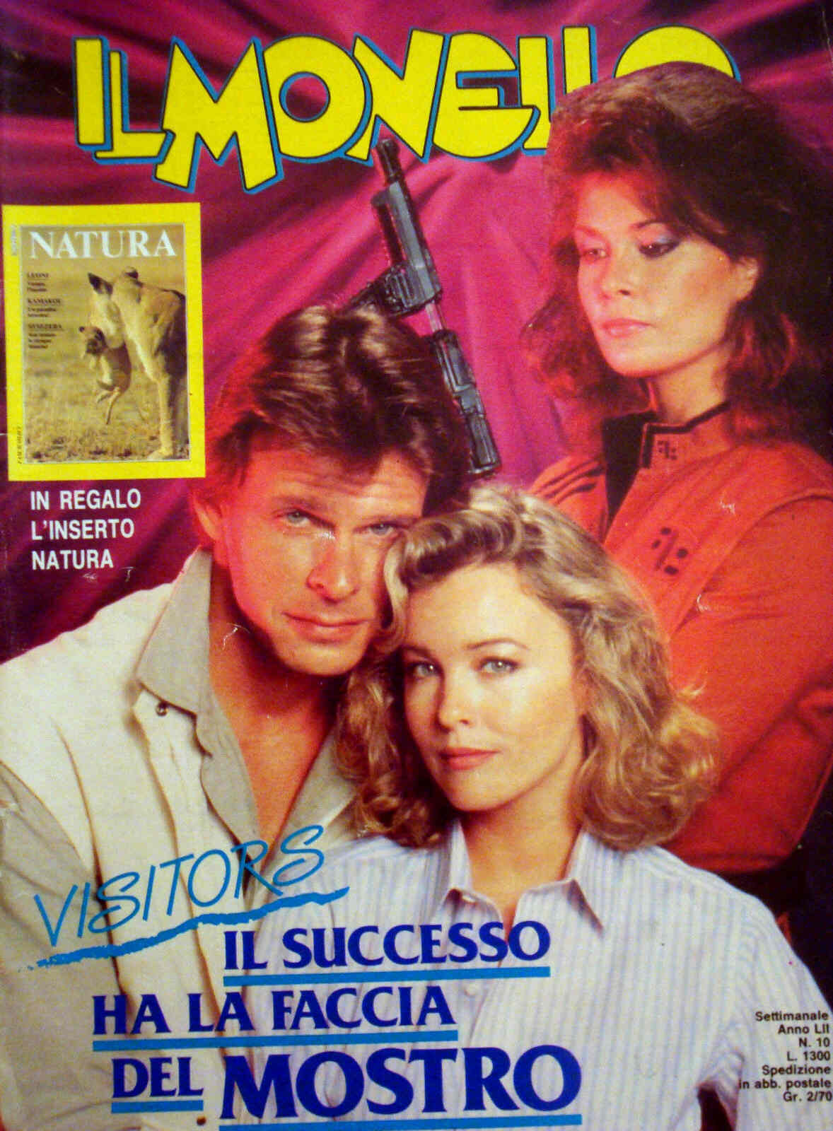 IL MONELLO magazine side cover Issue 10 7 March 1986