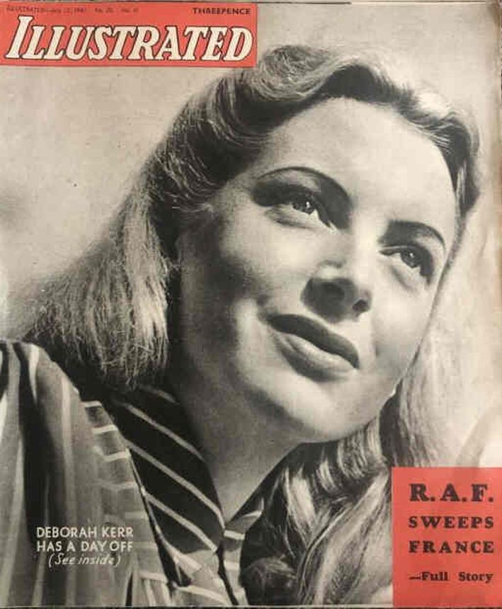 ILLUSTRATED LONDON NEWS magazine side cover 12 July 1941