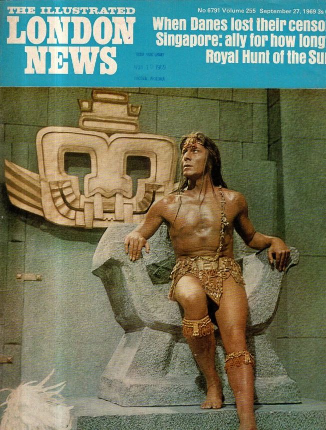 ILLUSTRATED LONDON NEWS magazine side cover 27 September 1969